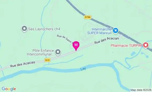 Localisation Intermarche Super - 85320