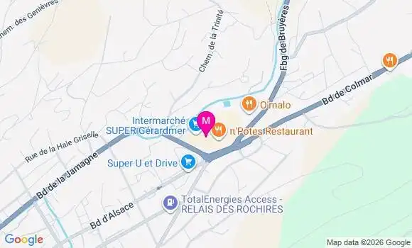 Localisation Intermarche - 88400