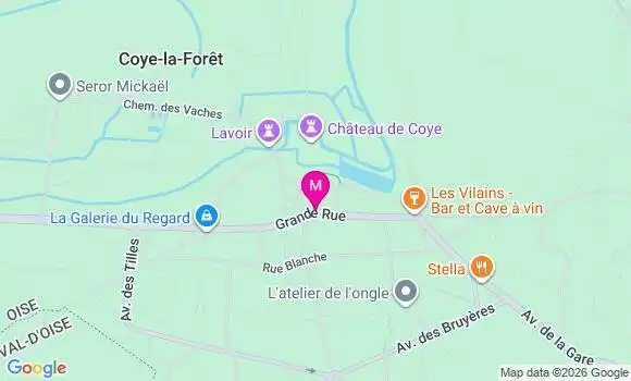 Localisation G20 Supermarche - 60580