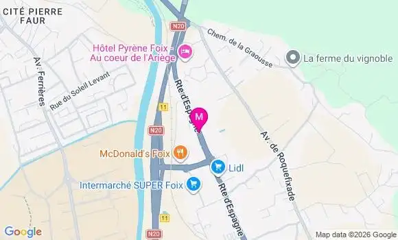 Localisation E.leclerc - 09000