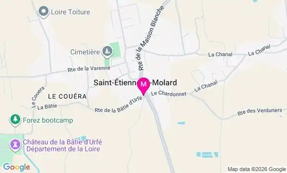 Localisation Comptoir de Campagne - 42130