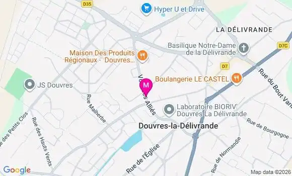 Localisation Super U - 14440