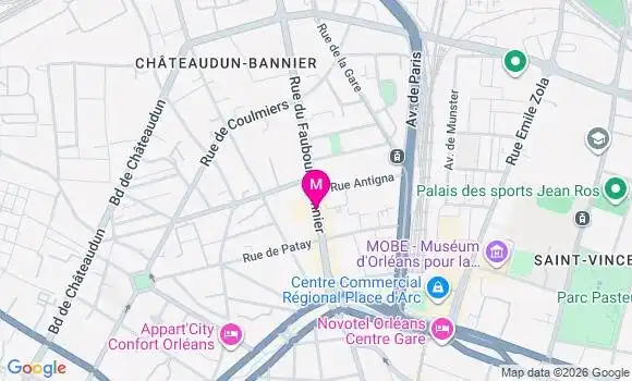 Localisation Intermarche Express - 45000