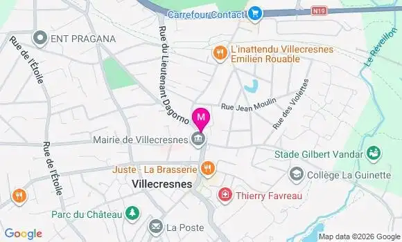 Localisation Carrefour City - 94440