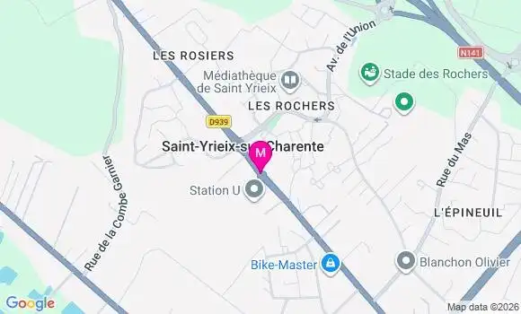 Localisation Super U - 16710