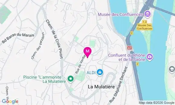 Localisation La Mulatiere - 69350