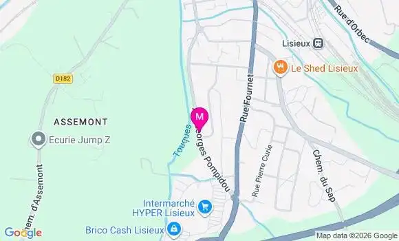 Localisation Intermarche Hyper - 14100