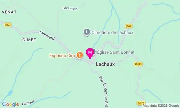 Localisation Lachaux - 63290