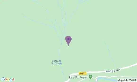Localisation Saint Christophe Vallon Bp - 12330