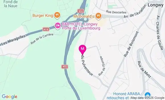 Localisation Intermarche Super - 54400
