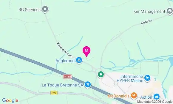 Localisation Intermarche Hyper - 29300