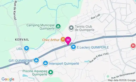 Localisation E.leclerc - 29300