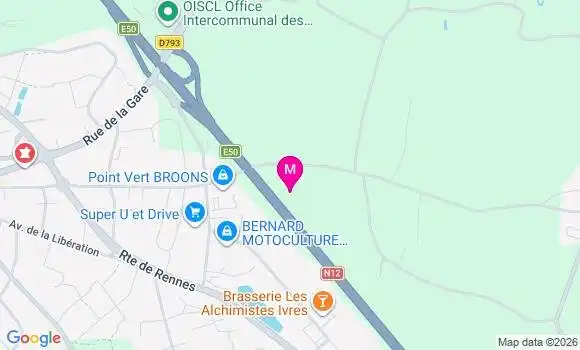 Localisation Intermarche Super - 22250