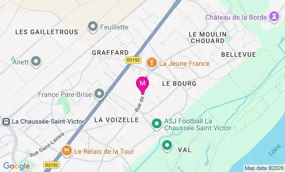 Localisation Carrefour Market - 41260