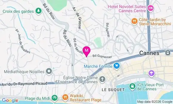 Localisation Vival Stanislas - 06400