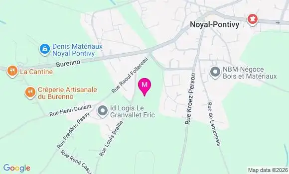 Localisation Intermarche Contact - 56920