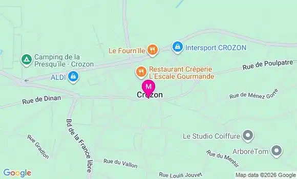 Localisation Carrefour Contact - 29160