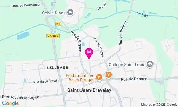 Localisation Intermarche - 56660