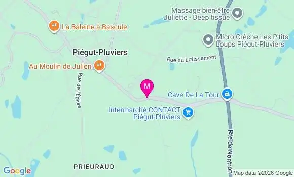 Localisation Intermarche Contact - 24360