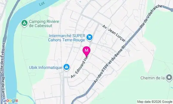 Localisation Intermarche Super - 46000