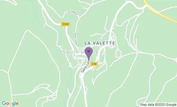 Localisation Saint Leons Ap - 12780