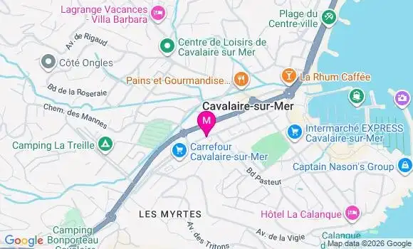 Localisation Carrefour Market - 83240