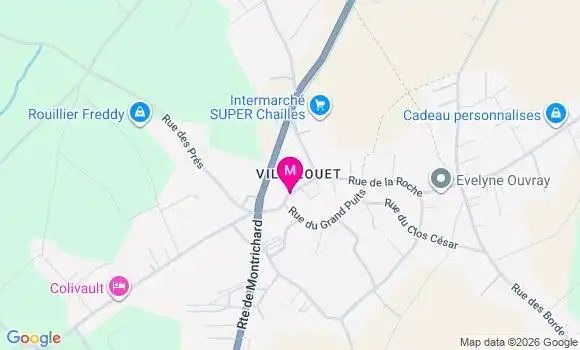 Localisation Intermarche Super - 41120