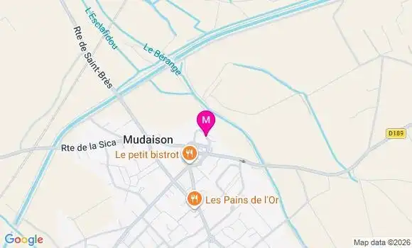 Localisation Mudaison - 34130
