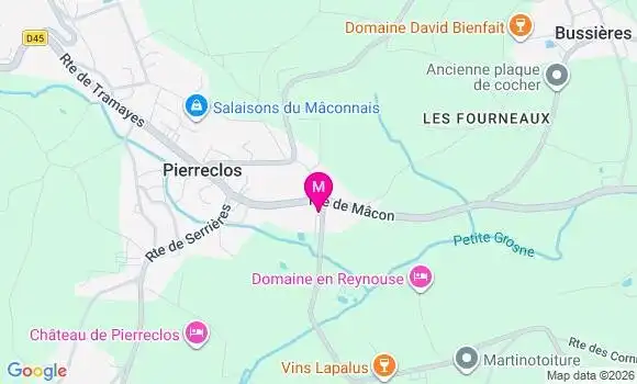 Localisation Comptoir de Campagne - 71960