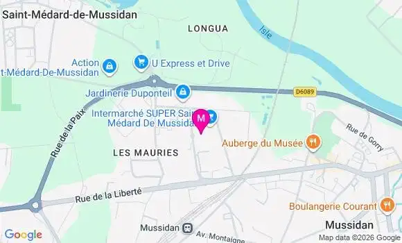 Localisation Intermarche Super - 24400