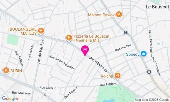 Localisation Auchan Supermarche - 33200