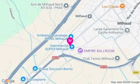 Localisation Intermarche Super - 30540