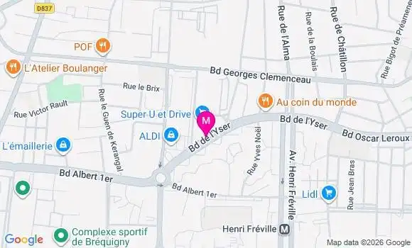Localisation Super U - 35200