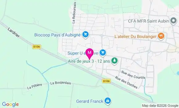 Localisation Super U - 35250