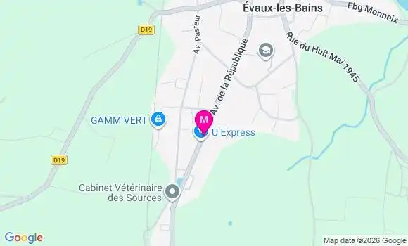 Localisation U Express - 23110