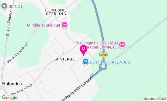 Localisation E.leclerc - 76260