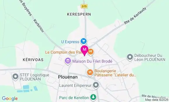 Localisation U Express - 29420