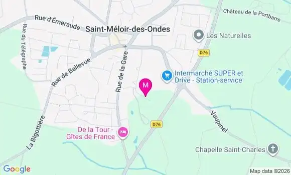 Localisation Intermarche Super - 35350