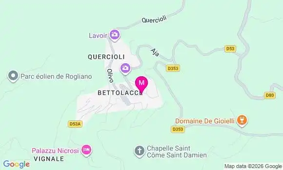Localisation Rogliano - 20247