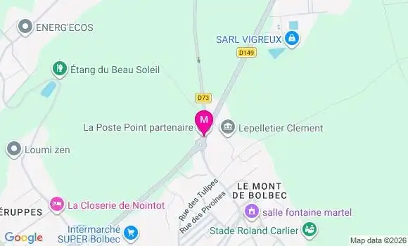 Localisation Intermarche Super - 76210