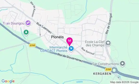 Localisation Intermarche Contact - 29710