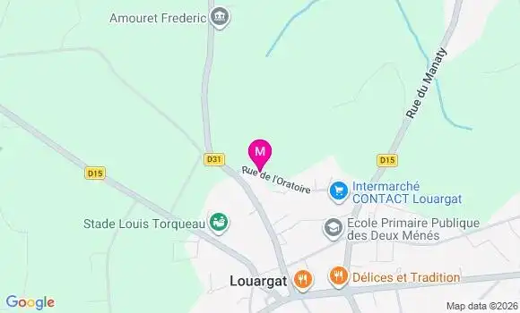 Localisation Intermarche Contact - 22540