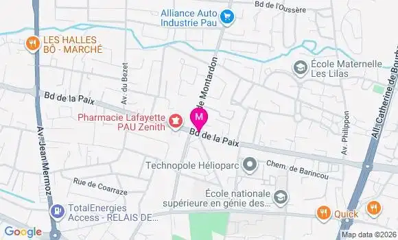 Localisation Vival - 64000