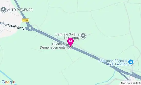 Localisation E.leclerc Guingamp - 22300
