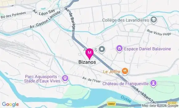 Localisation Bizanos - 64320