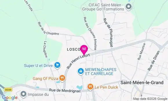 Localisation Super U - 35290