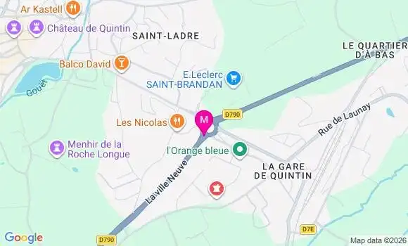Localisation E.leclerc - 22800