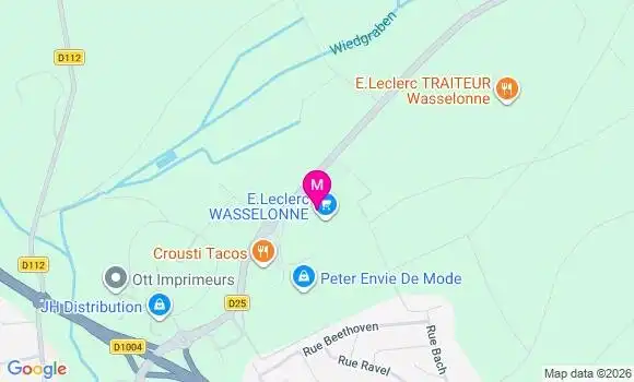 Localisation Drive E.leclerc - 67310