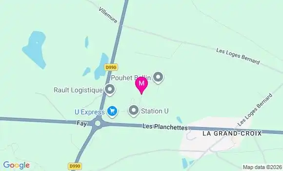 Localisation U Express - 36230