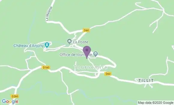 Localisation Tournemire Bp - 12250